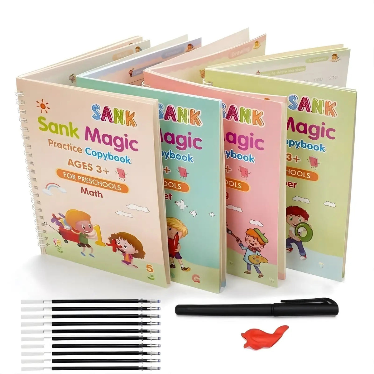 Smart Reusable Writing Collection | Kids Learning Book