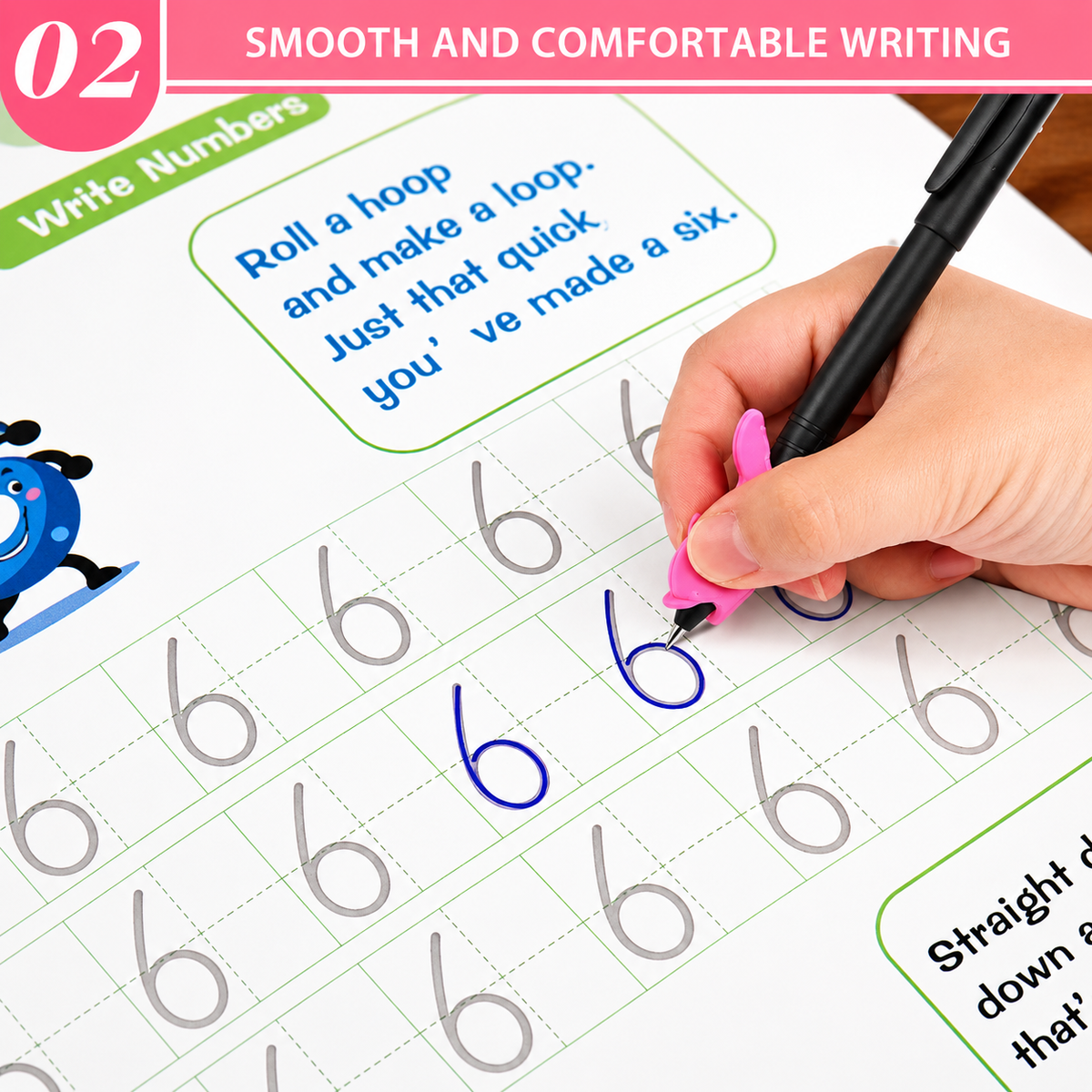 Smart Reusable Writing Collection | Kids Learning Book