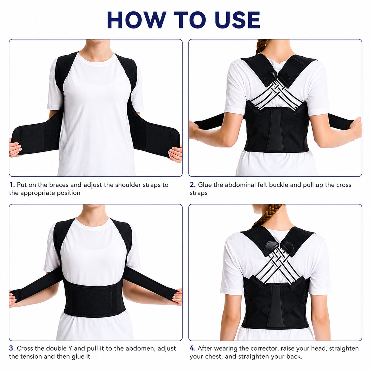 Advanced Posture Alignment & Back Support Belt