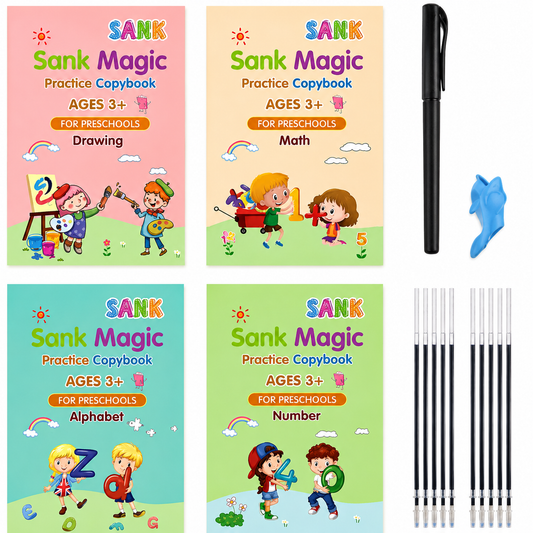 Smart Reusable Writing Collection | Kids Learning Book