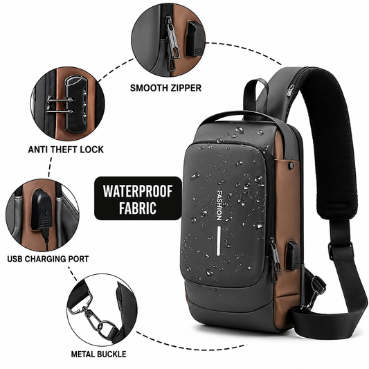 Urban Smart Crossbody Bag | Everyday Utility Carrier Bag