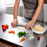 Heavy-Duty Rust-Resistant Stainless Steel Chopping Board