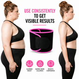 Sweat Waist Trimmer Hot Slimming Belt for Women & Men