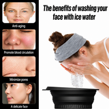 Reusable Silicone Facial Cooling & Ice Therapy Bowl