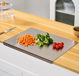 Heavy-Duty Rust-Resistant Stainless Steel Chopping Board