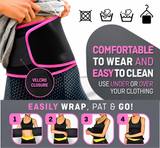 Sweat Waist Trimmer Hot Slimming Belt for Women & Men