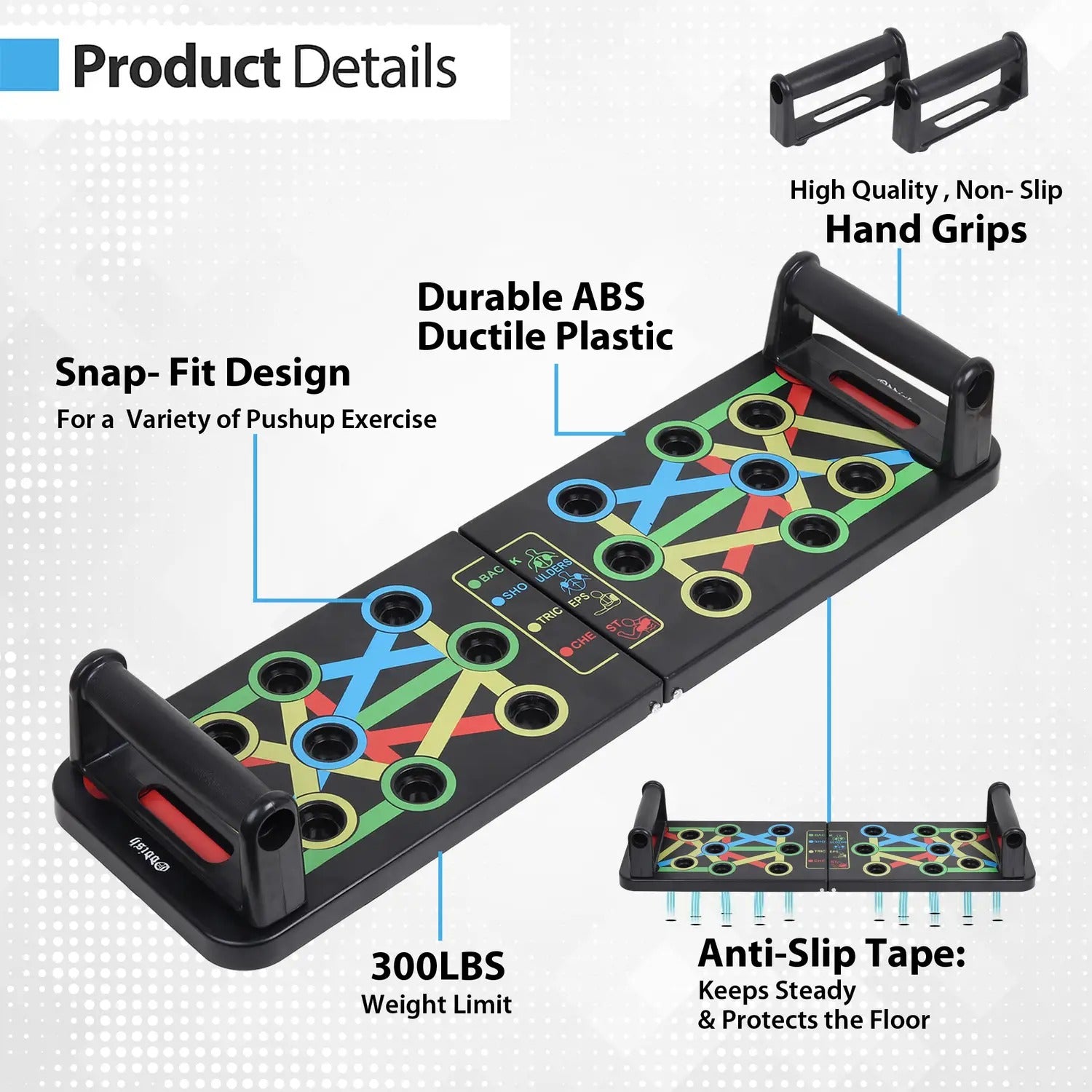 Portable Muscle and Strength Training Board