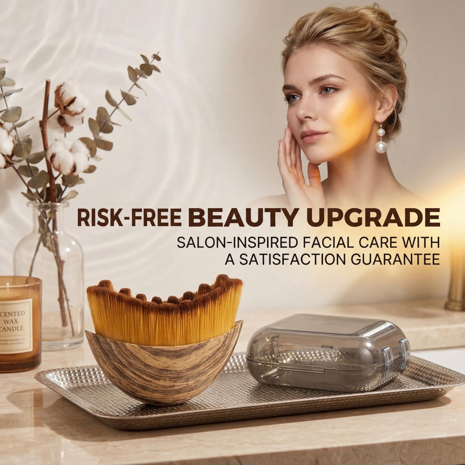 Premium Facial Massage & Skin Sculpting Brush (Pack of 2)
