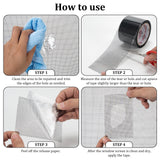 Strong Adhesive & Waterproof Window Mosquito net Covering Mesh Tape