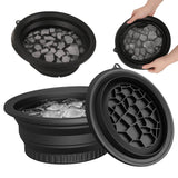 Reusable Silicone Facial Cooling & Ice Therapy Bowl