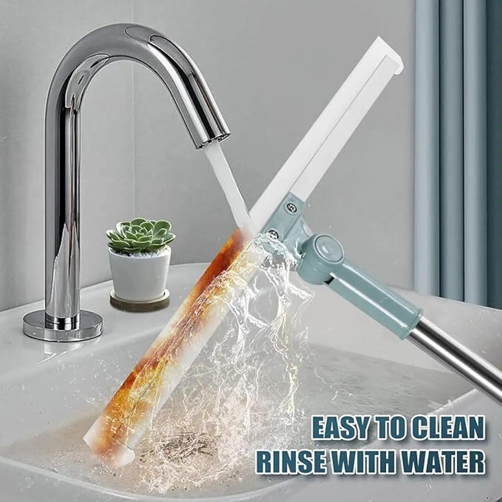 Multi-Surface Long Handle Glass & Tile Mop