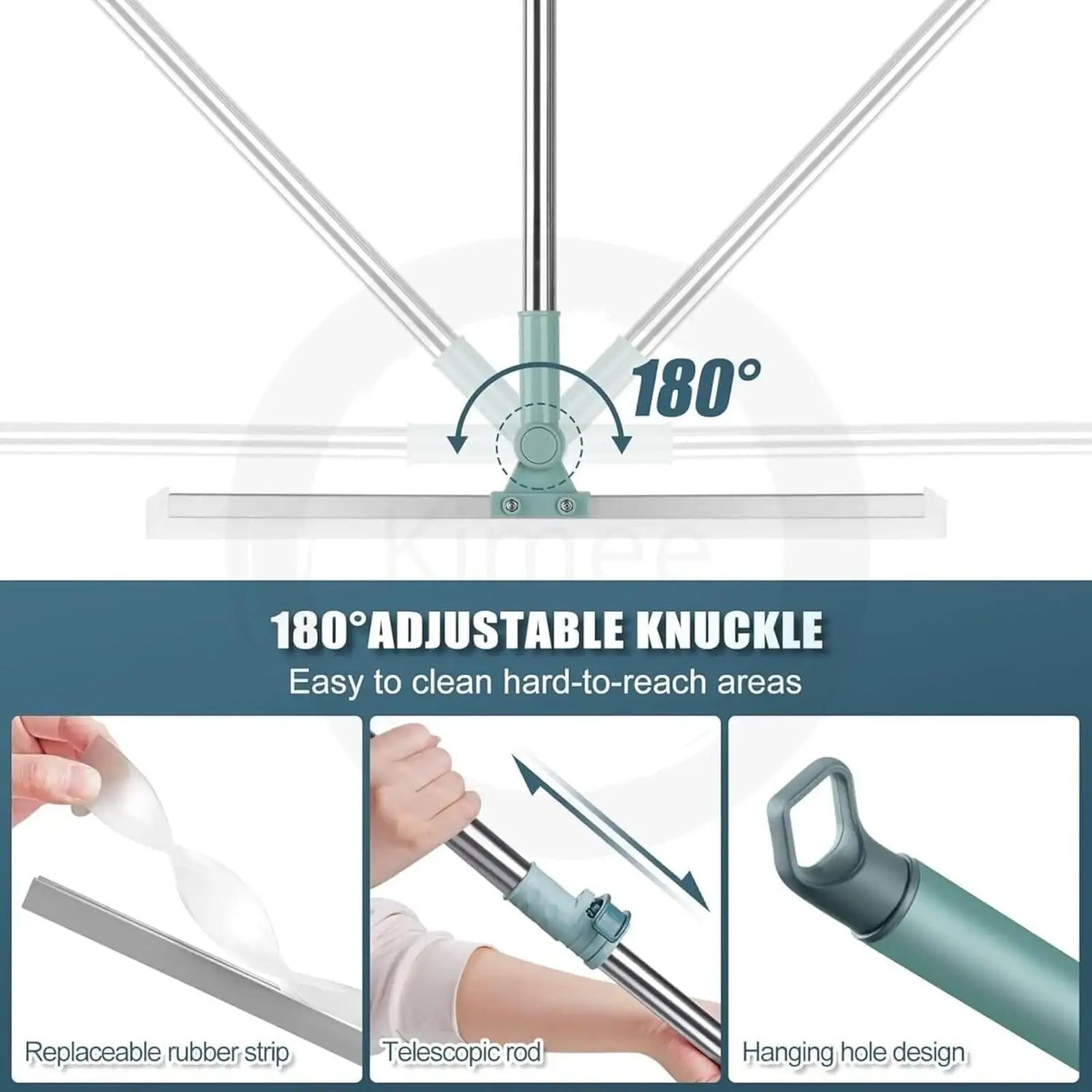 Multi-Surface Long Handle Glass & Tile Mop