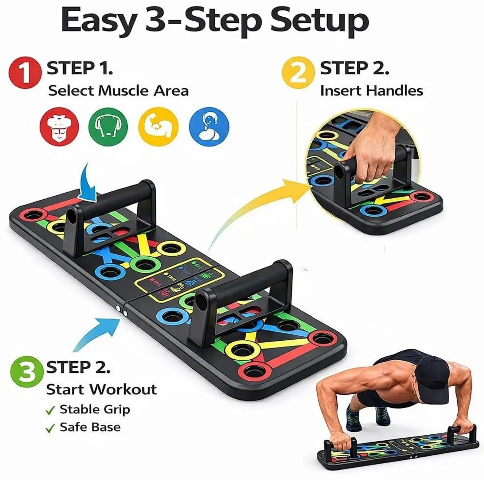 Portable Muscle and Strength Training Board