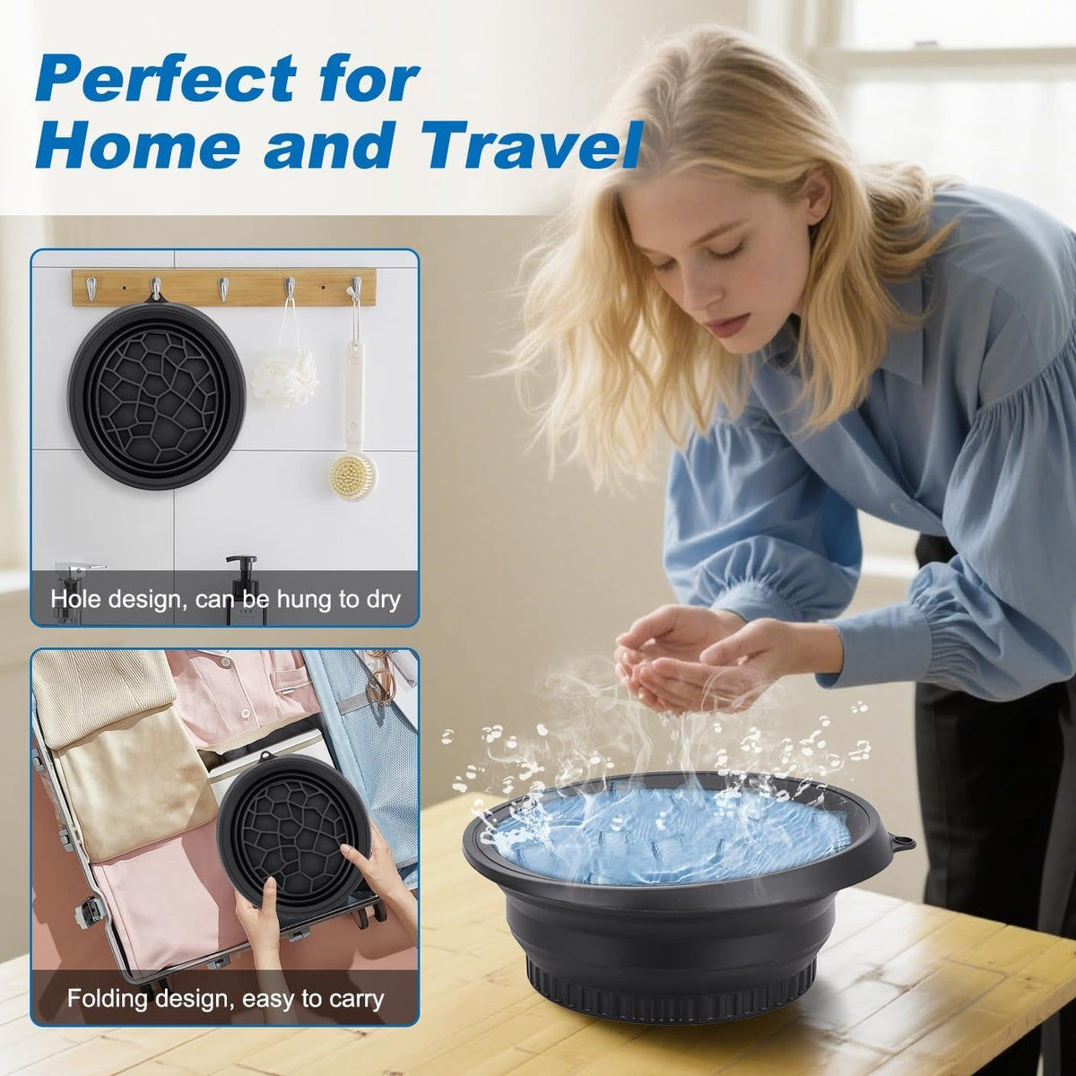 Reusable Silicone Facial Cooling & Ice Therapy Bowl