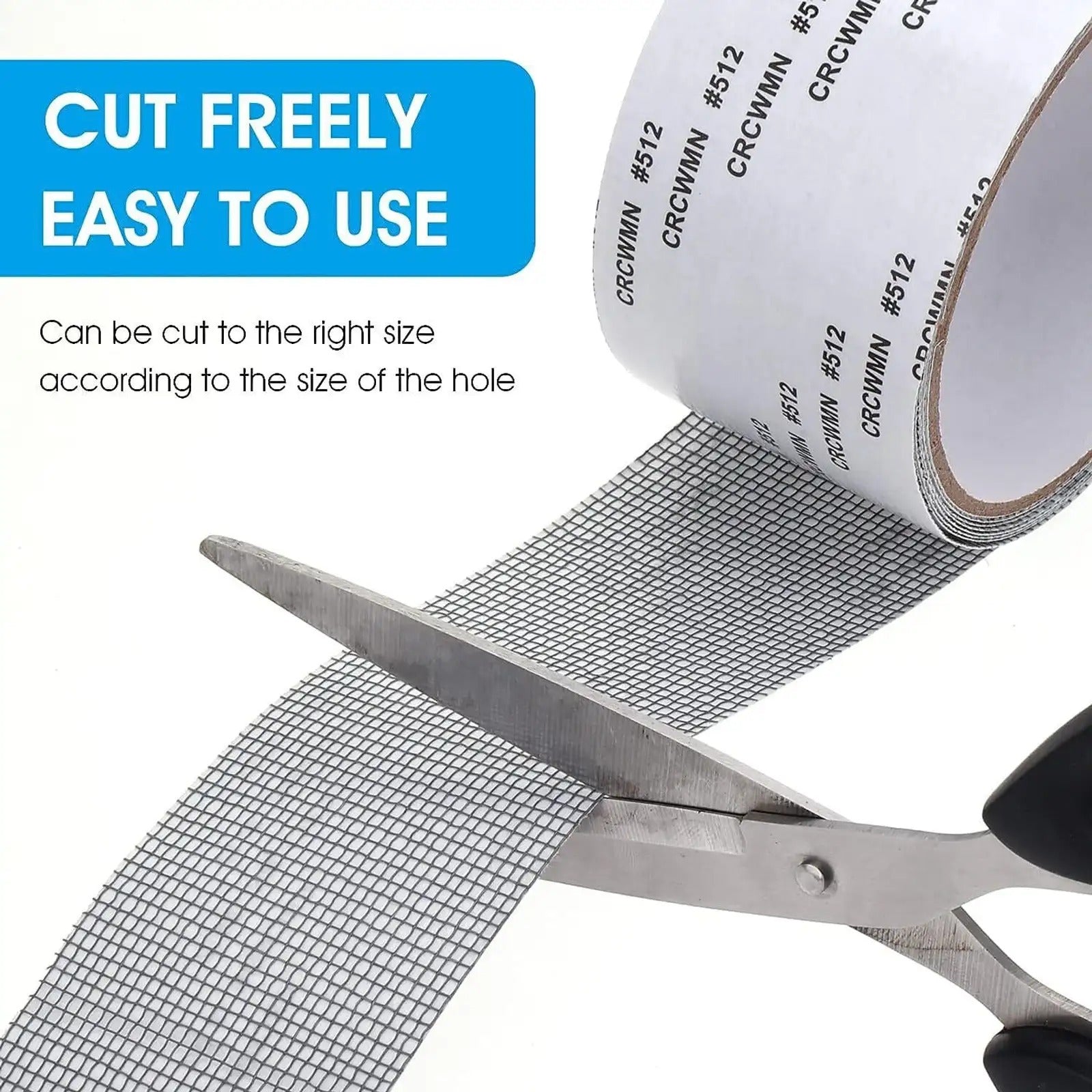 Strong Adhesive & Waterproof Window Mosquito net Covering Mesh Tape