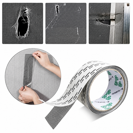 Strong Adhesive & Waterproof Window Mosquito net Covering Mesh Tape