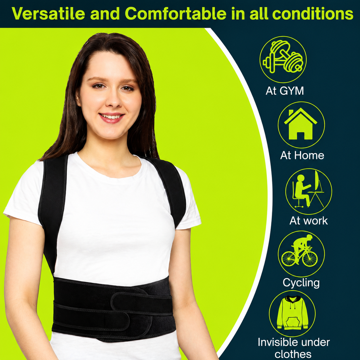 Advanced Posture Alignment & Back Support Belt