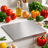 Heavy-Duty Rust-Resistant Stainless Steel Chopping Board