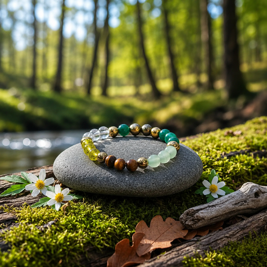Money Magnet and Manifestation Crystal Bracelet (for Men and Women)