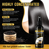 Black Rice Water Spray For Hair Root Strengthening & Growth (Pack Of 2)