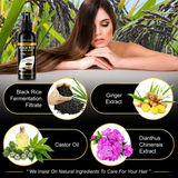 Black Rice Water Spray For Hair Root Strengthening & Growth (Pack Of 2)