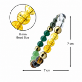 Money Magnet and Manifestation Crystal Bracelet (for Men and Women)