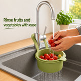 Anti Clog Sink Drain Filter Basket | High-Flow Debris Filter | Universal Sink Compatibility