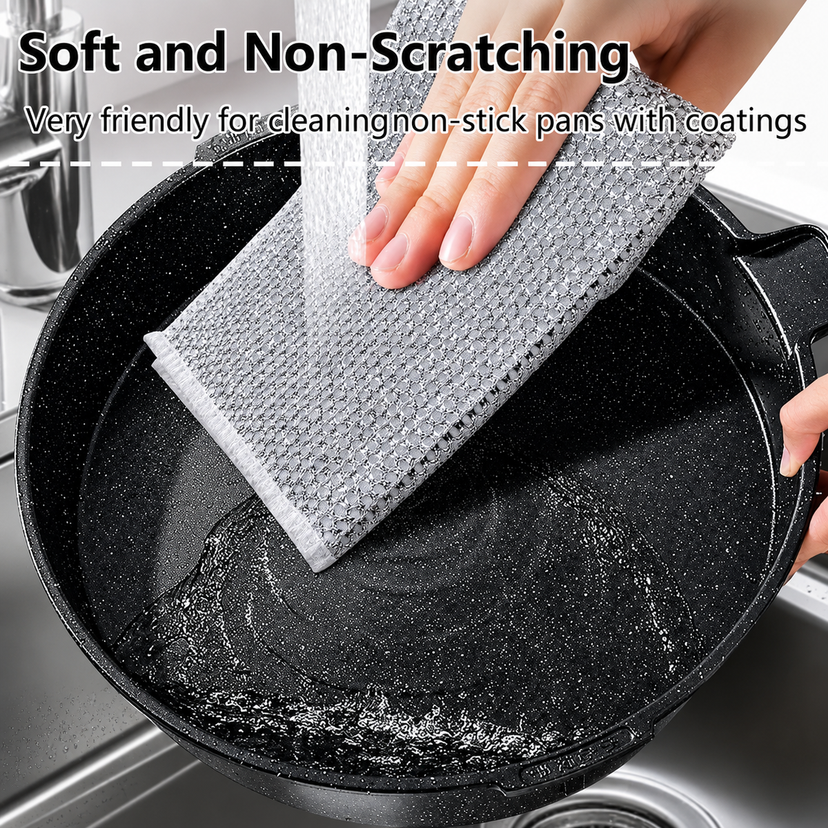 Double Layered Non-Scratch Wire Dishcloth (Pack of 10)