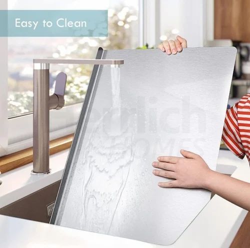 Heavy-Duty Rust-Resistant Stainless Steel Chopping Board