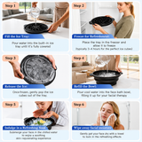Reusable Silicone Facial Cooling & Ice Therapy Bowl