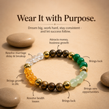 Money Magnet and Manifestation Crystal Bracelet (for Men and Women)