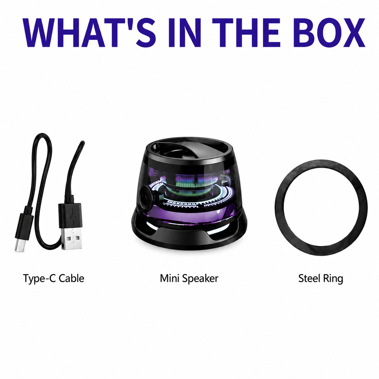 Multifunctional Magnetic Portable Bluetooth Speaker
