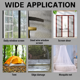 Strong Adhesive & Waterproof Window Mosquito net Covering Mesh Tape