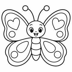 Butterfly tracing sheet